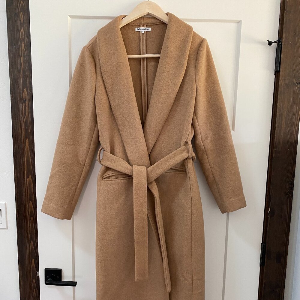 Reformation Downing Wool Coat